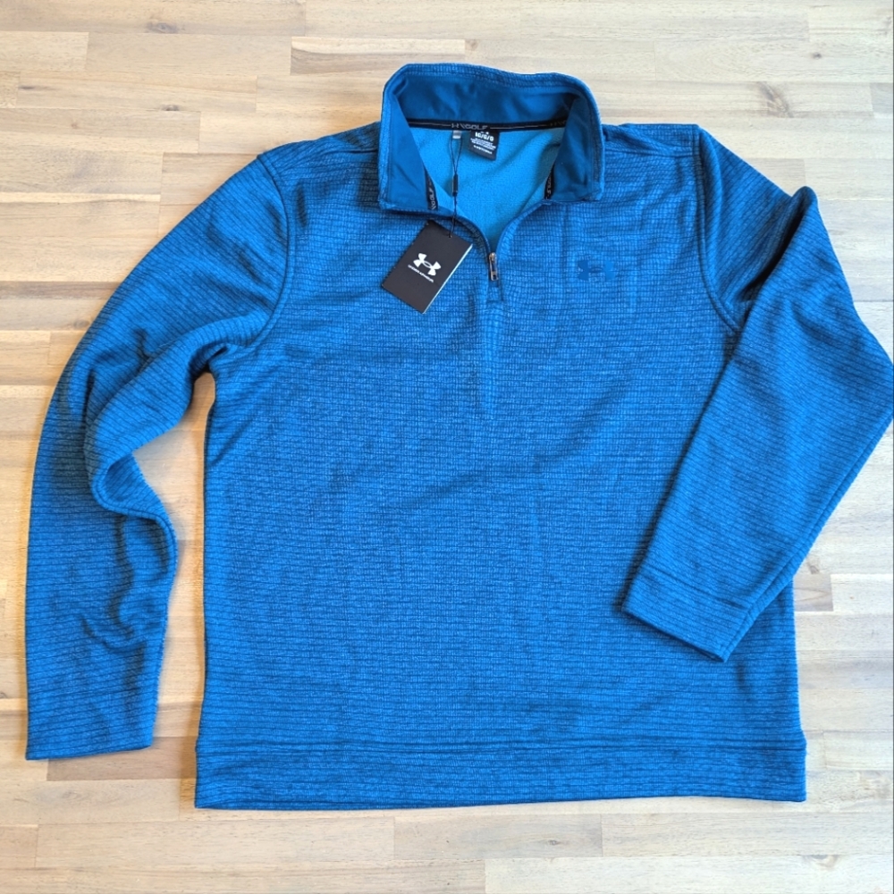 Under Armour Storm Sweater‎ Fleece Quarter-Zip NWT Size Large Men's